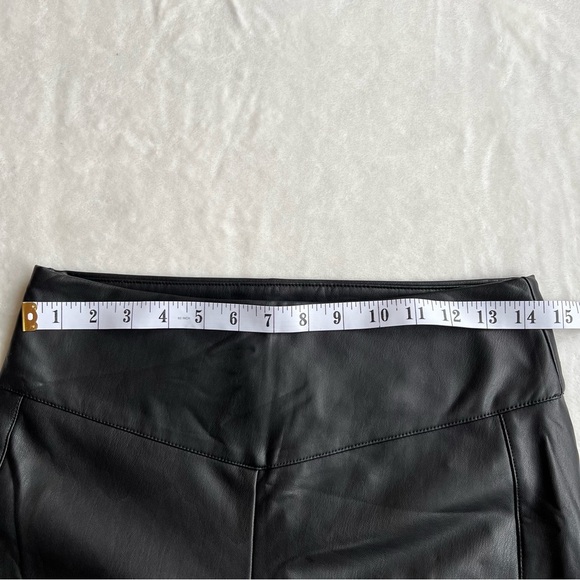New Reitmans Black Faux Leather Pants - Picture 6 of 12